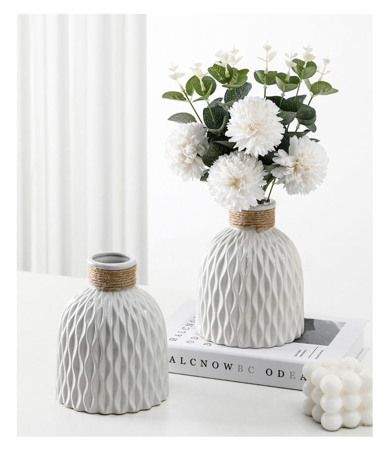 Light Luxury Ceramic Vase Decoration Living Room Bedroom Room Female Decoration