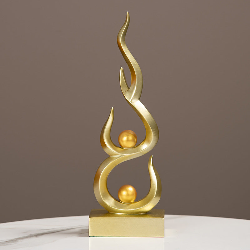 Festival High-rise Decoration Modern Simple And Light Luxury Style Decoration