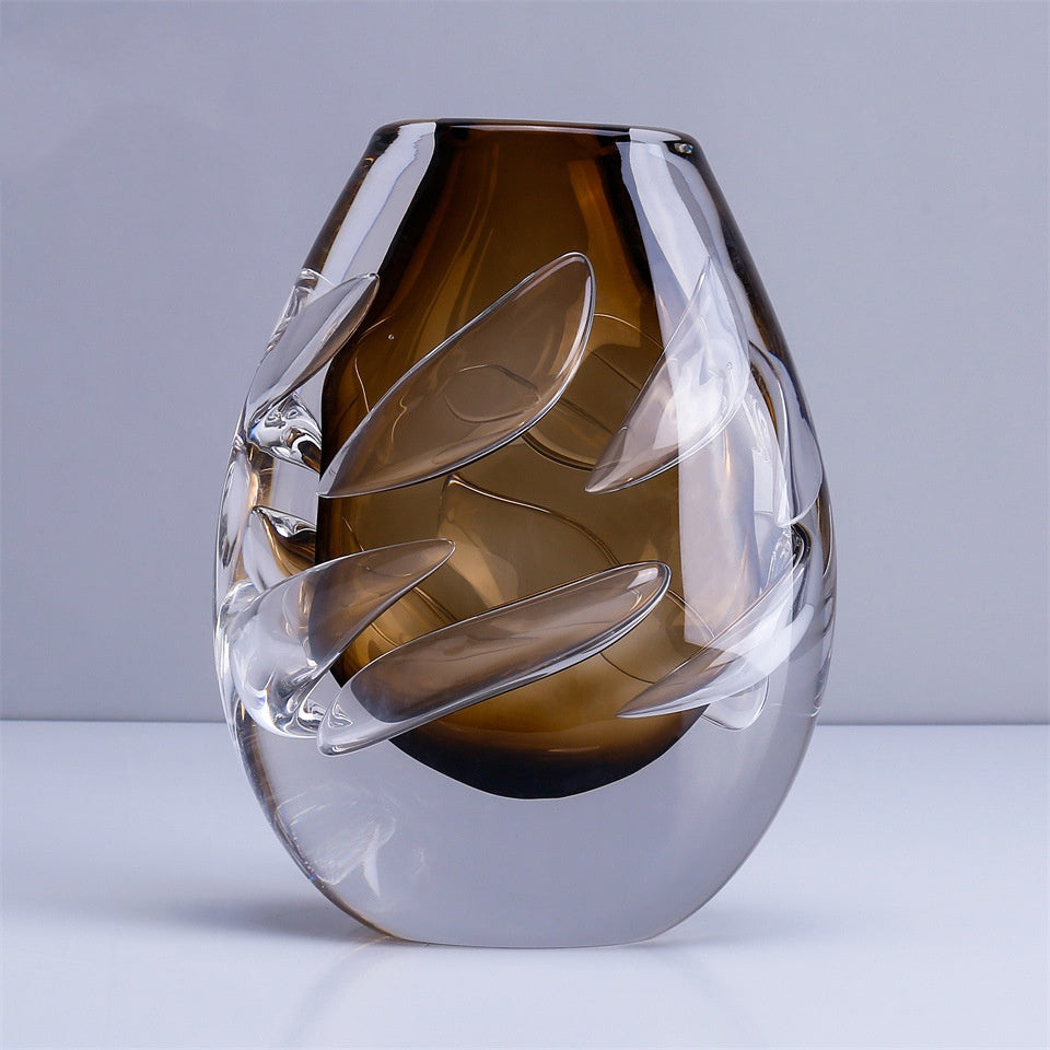 Heavy Creative Light Luxury Glass Ornament Decoration