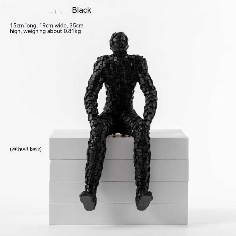 Nordic Style Simple Art Abstract Figure Decoration Creative And Slightly Luxury Hallway Home Decoration Room Handicraft Equipment Ornaments