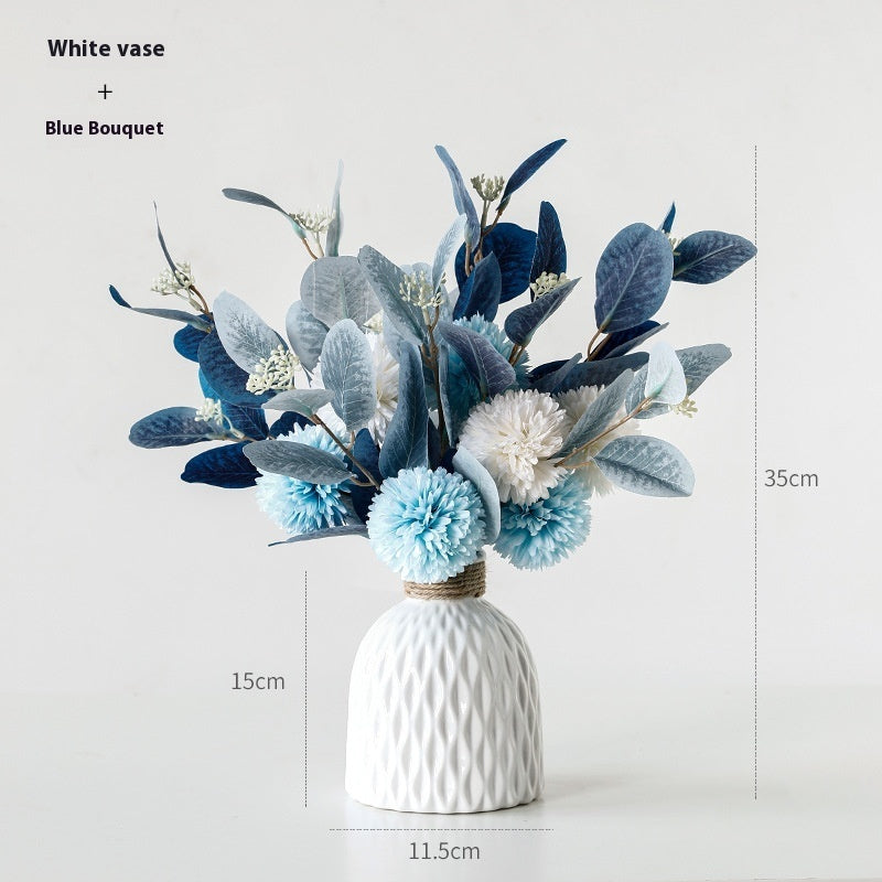 Light Luxury Ceramic Vase Decoration Living Room Bedroom Room Female Decoration