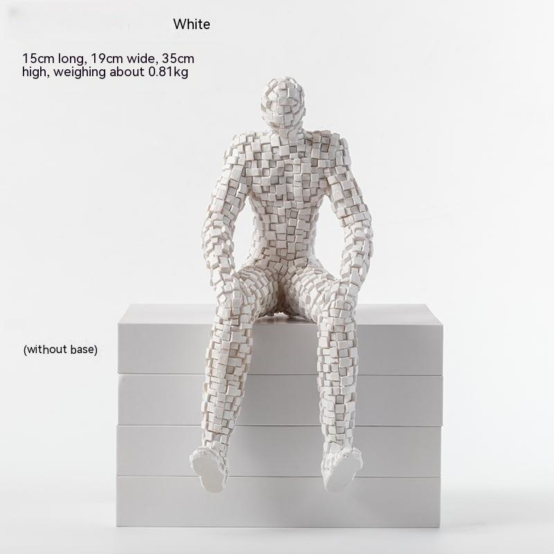 Nordic Style Simple Art Abstract Figure Decoration Creative And Slightly Luxury Hallway Home Decoration Room Handicraft Equipment Ornaments