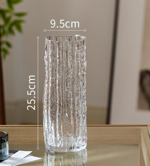 Glass Transparent Light Luxury High-grade Vase Decoration