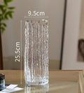 Glass Transparent Light Luxury High-grade Vase Decoration