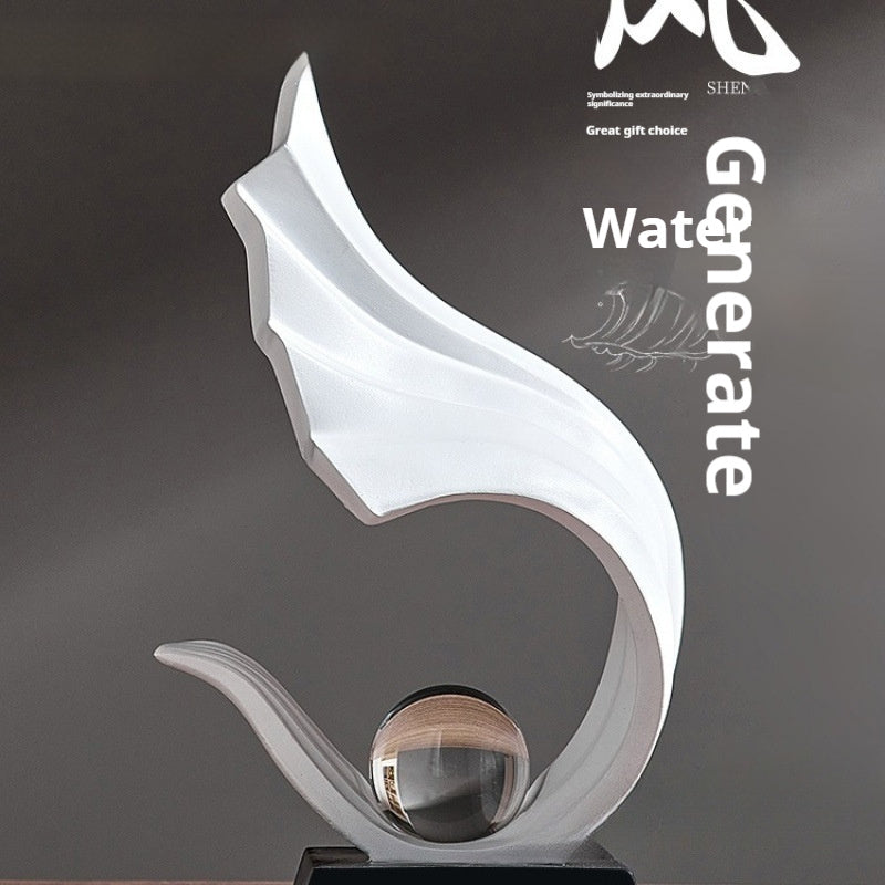 Light Luxury Wine Cabinet Display TV Cabinet Artist Home Decoration Office Thriving Living Room Feeling