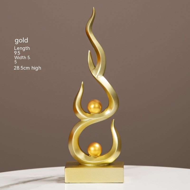 Festival High-rise Decoration Modern Simple And Light Luxury Style Decoration